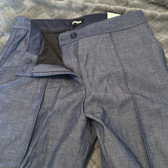 Express ankle trousers denim look - Picture 2 of 5